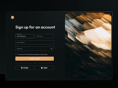 Barriency NFT / Cryptocurrency Market create account crypto cryptocurrency login login page market nft sign up ui uidesign uiux ux uxdesign web design website