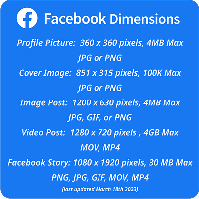 Facebook Dimensions PNG design graphic design