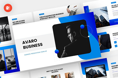 Avaro - Business Powerpoint Template abstract annual business clean corporate download google slides keynote pitch pitch deck powerpoint powerpoint template pptx presentation presentation template professional slides template ui web