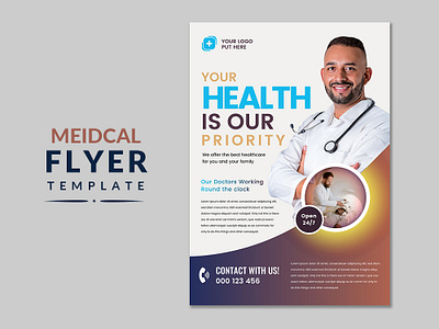 A4 Medical Flyer Template a4 creative healthcare medical modern template