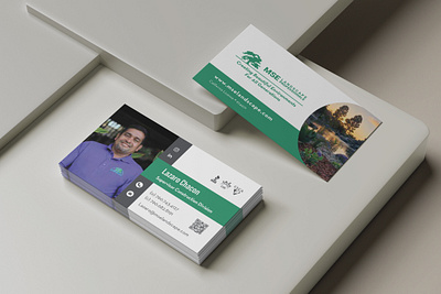 MSE Landscaping | Business Card business card graphic design