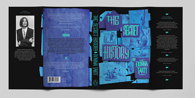 The Secret History - Cover Concept book cover editorial illustration photoshop