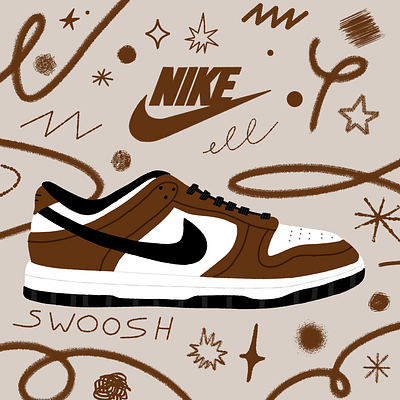 Nike Dunks design graphic design illustration