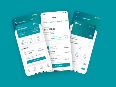 Banese Card - Design System e Aplicativo bank credit card design design system mobile product design redesign ui ux