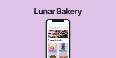 Bakery App app bake bakery design diseño figma flat minimal mobile practice ui ux uxui
