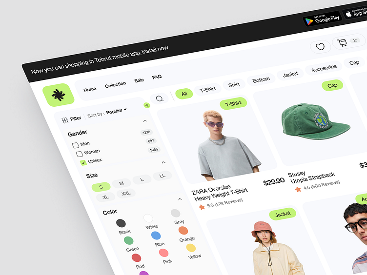 Tobrut - Catalogue Page by BimGraph🐊 for Kretya on Dribbble