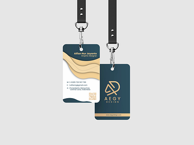 ID Card branding design graphic design id card illustration vector