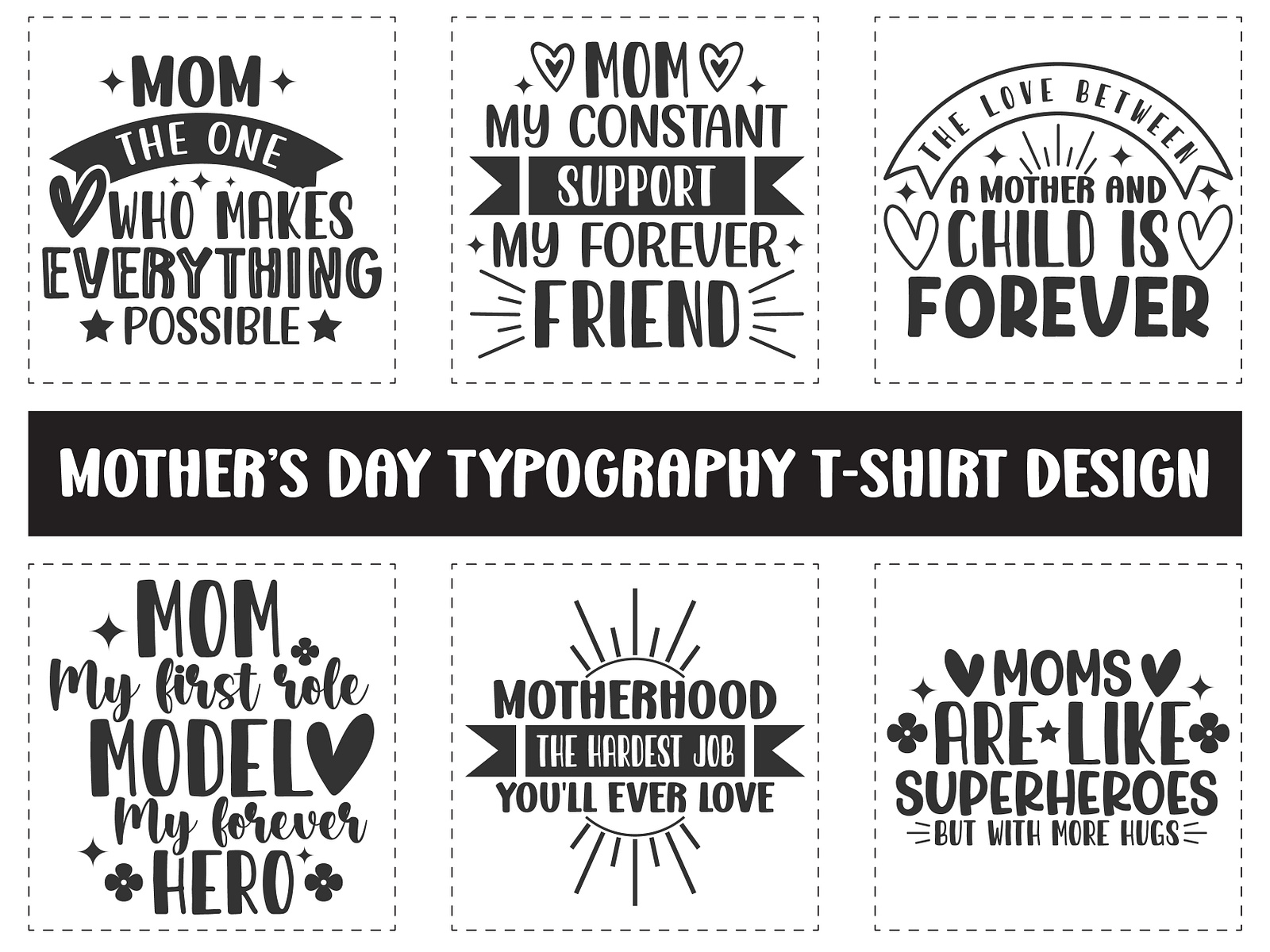 Mom Typography T Shirt Design Bundle Mothers Day T Shirt Ideas By Hafizul Islam On Dribbble