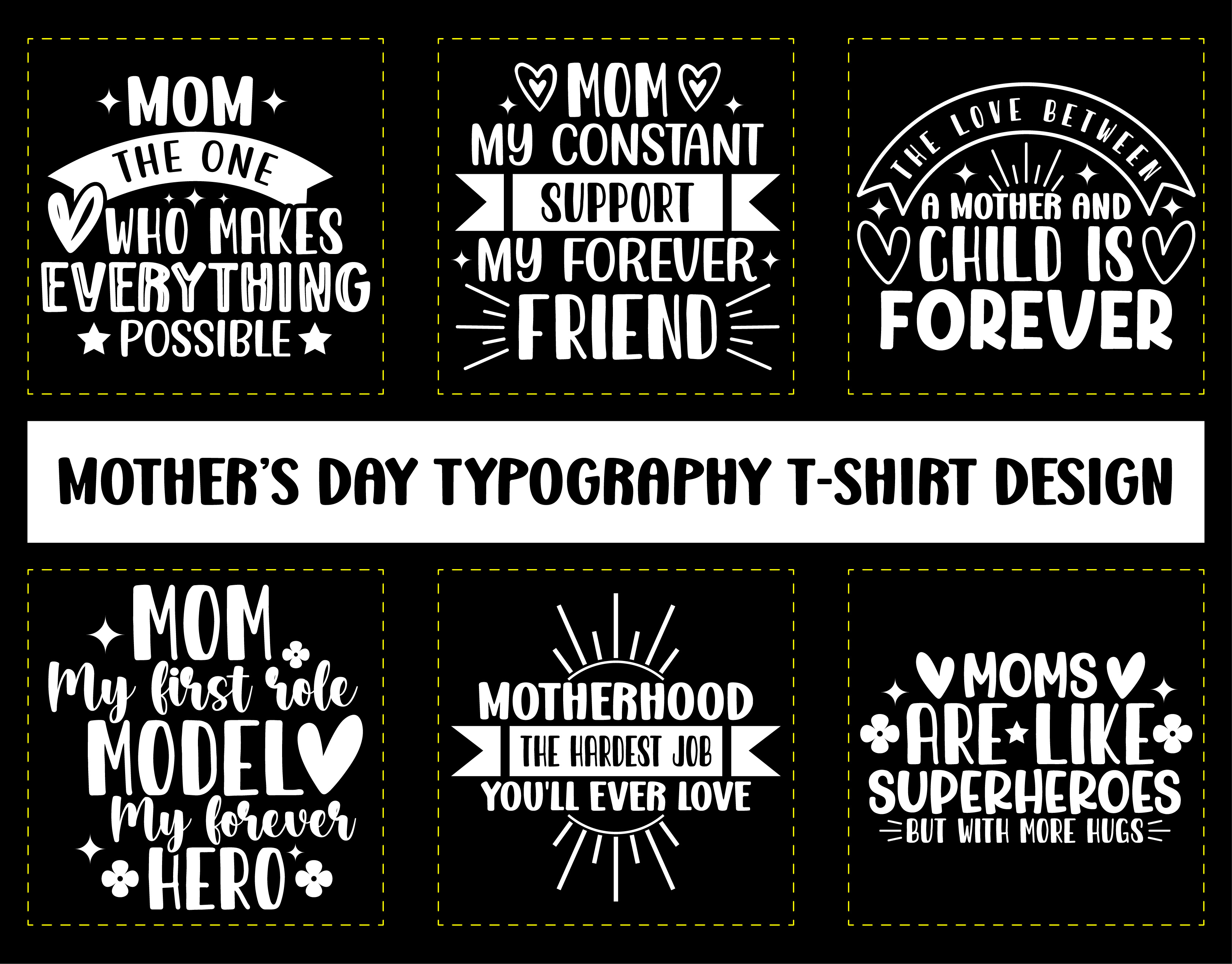 Mom Typography T Shirt Design Bundle Mothers Day T Shirt Ideas By Hafizul Islam On Dribbble