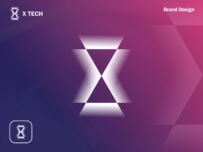 X tech Logo Design. brand brand design branding brandmark clean design letter x lettermark logo logo design logomark logotype minimal simple x logo