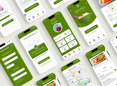 Food ordering app app design design graphic design mobile app mobile app design product design ui ux