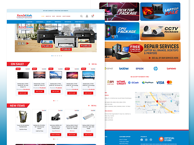 1st e-commerce website graphic design ui web design web development