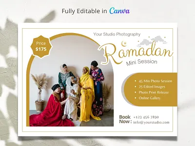 Ramadan Mini Session canva template mini session ramadan mini session