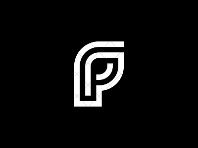 Modern P Logo by Sabuj Ali on Dribbble