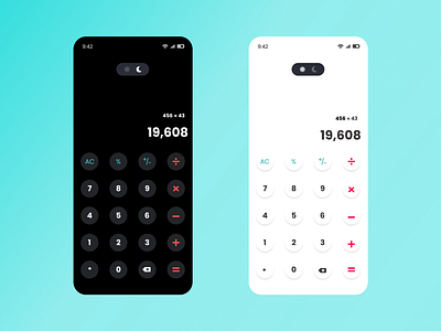 Calculator Desgin app branding design graphic design illustration logo typography ui user vector