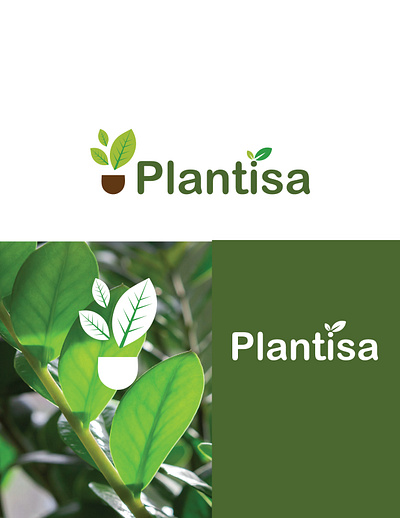 Logo for plant shop. branding design graphic design illustration logo typography vector