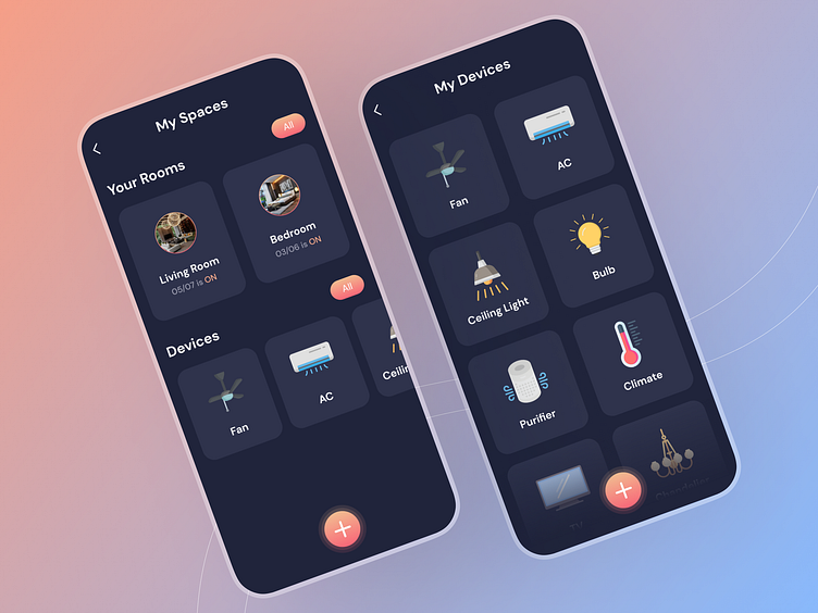 Smart Home App by XongoLab Technologies LLP on Dribbble