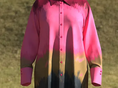 Women's shirt 3d animation graphic design logo motion graphics