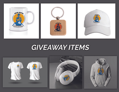 Giveaway Items adobe illustrator adobe photoshop branding corel draw design graphic design illustration logo ui vector