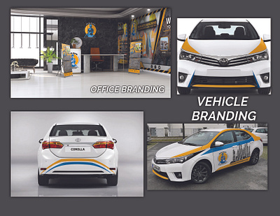 Vehicle & Office Branding adobe illustrator adobe photoshop branding corel draw design graphic design illustration logo ui vector