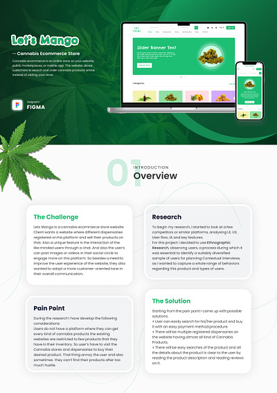 Responsive-Ecommerce website Case Study cannabis ecommerce online ecommerce web app