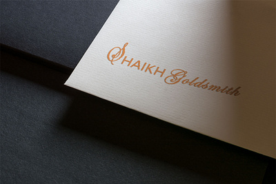 Shaikh Goldsmith Logo adobe advertising animation branding design goldsmith graphic design illustration illustrator logo logos logotype photoshop shaikh typography vector