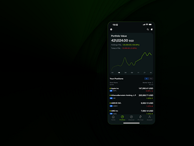 Trading Portfolio app block chain chart clean crypto design finance fintech minimalism mobile application product design stat trading ui ui design uiux ux ux design ux strategy webapp