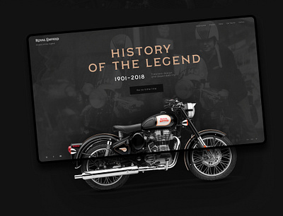 Royal Enfield | History of the legend branding design logo ui ux