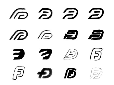 FD / FED sketches brand identity branding brandmark custom logo design custom mark custom monogram identity identity design identity designer letter lettering logo logo design logo designer mark monogram sketches type typography visual identity