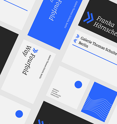 Galerie Thomas Schulte branding brochure business card design graphic design printing social media design vector