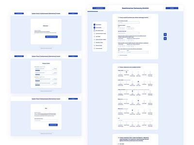 Survey System – Web App Design design desktop figma survey ui ux uxui web app