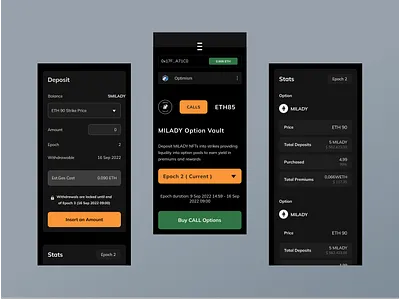 CryptoCurrency Blockchain Mobile UX/UI app bitcoin blockchain buy crypto clean crypto crypto mobile crypto wallet dark ui design ethereum exchange exchange app mobile design sell crypto stats trade trading trading app web 3.0