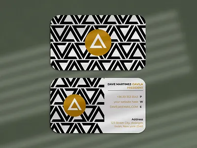 Business card graphic design