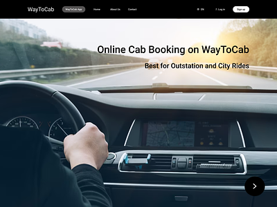 Cab Booking Web UI cab booking online cab booking ride ui websiteui