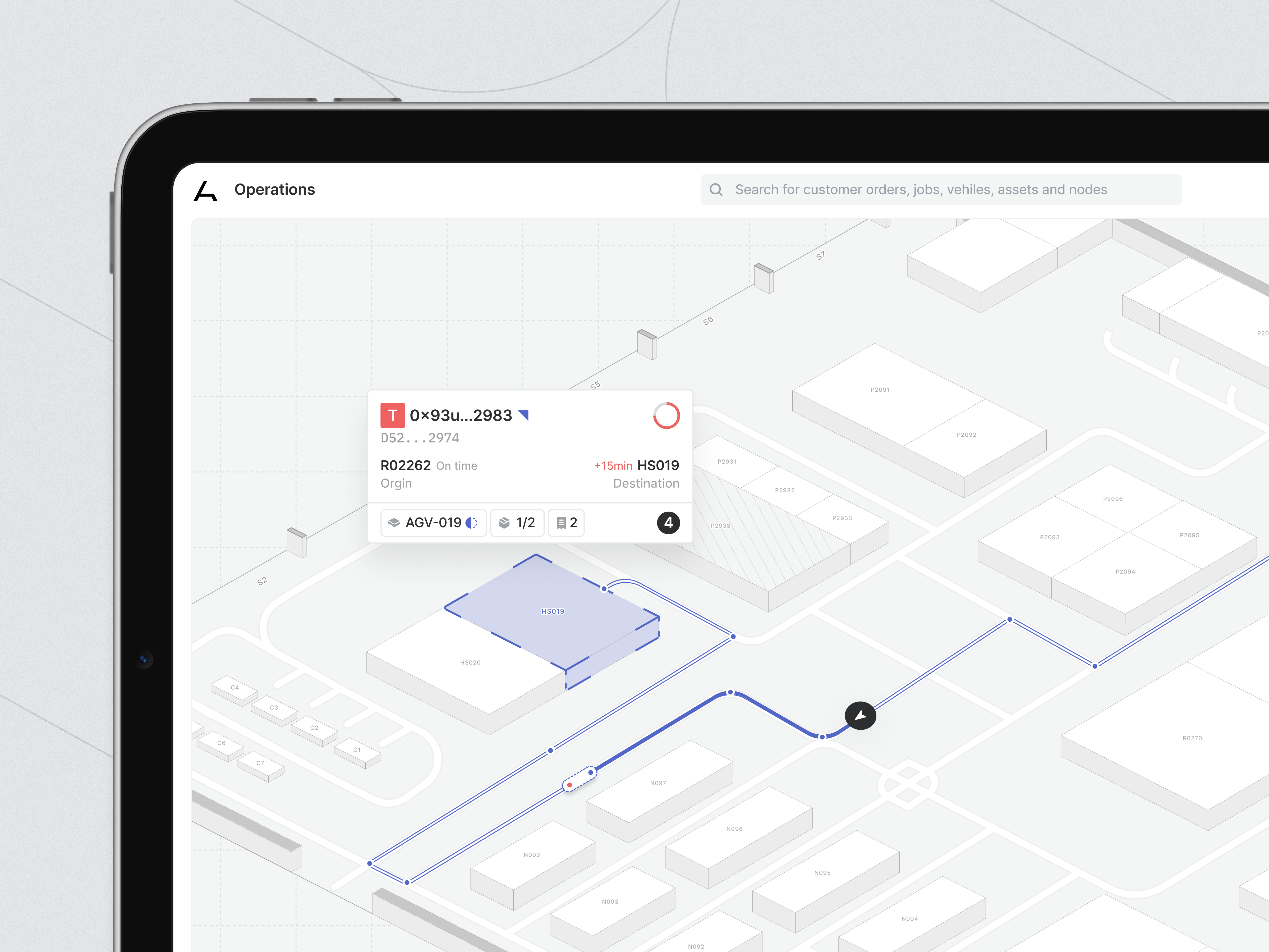 Intralogistics Management Map by Maciej Balasinski (magic) on Dribbble