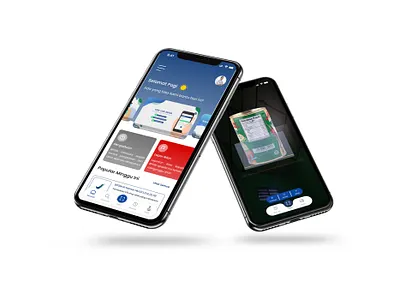 Homepage, Scanner - Redesign BPOM Mobile (Study Case) bpom design homepage inspiration mobile mobile app redesign scanner study case ui ui design