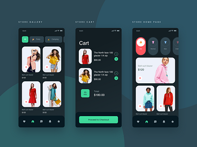 UI E-commerce Store Concept app design ui ux