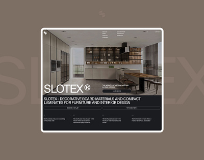 SLOTEX / redesign design web