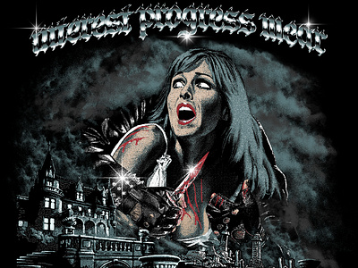 Slaughterhouse artwork collage illustration cover album dark art deathmetal hardcore punk horror illustration merchandise metal movie poster thrash metal