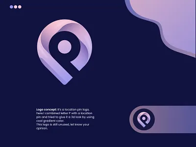 Location Pin Logo branding design gradient gradient logo graphic design location logo location pin logo logo design logo designer logo maker modern logo modern logos pin logo vector