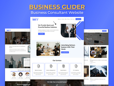 Business Glider | Business Consultant Website business consultant business glider business webite consultant consultant website inspiration landing page layout squarespace squarespace design template uiux web design website website template
