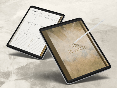 VITA Planner - Neutral digital planner ipad planner undated planner