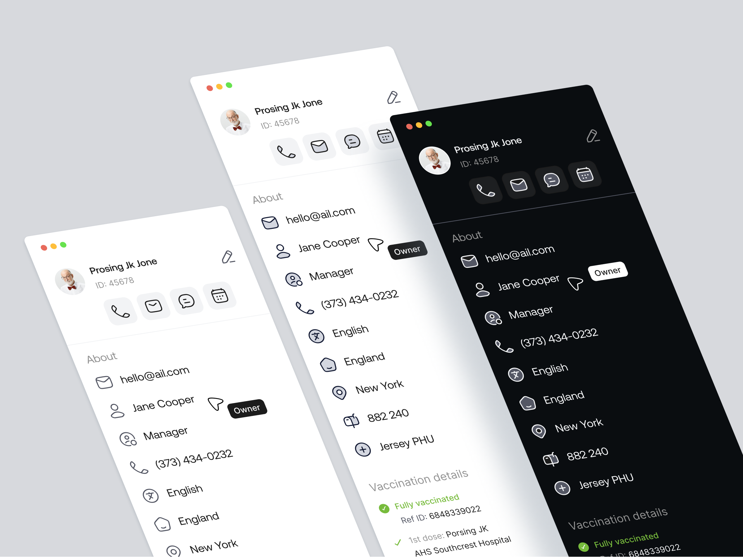 Customer Details -Sidepanel 🚀 about black ui covid information customer details nav menu navigation product nav saas side panel sidebar sidenav tags white ui