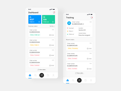 Logistics app design fleet management