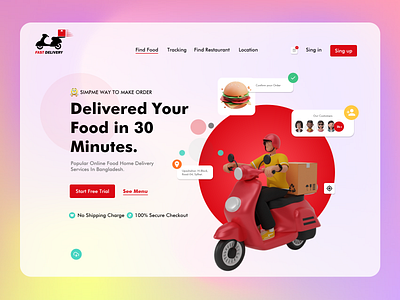 Food Delivery App Design | The Ultimate App Design Experience app design graphic design ui ux