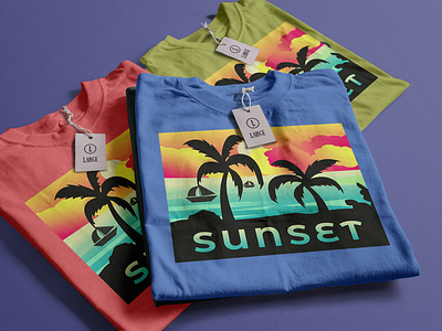 Tshirt design-Sunset custom tshirts design a shirt logo design polo tshirt design tee shirt design tshirt design tshirt design for rag day tshirt design gig tshirt design portfolio tshirt level design tshirt logo design