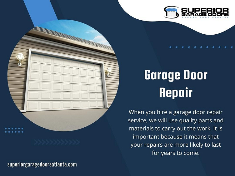 Garage Door Repair Alpharetta by Superior Garage Doors on Dribbble