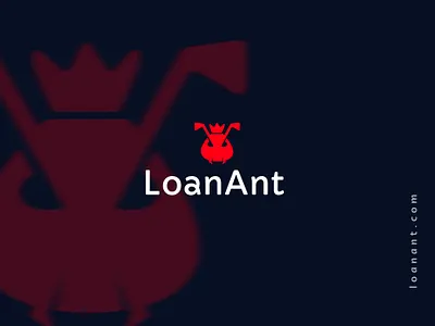 LoanAnt logo best logo branding design graphic design illustration logo sakibart top logo vector