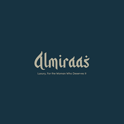 Branding - Almiraas branding fashion logo logo logo design minimalist branding minimalist design women clothing brand