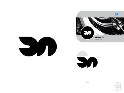 sn branding identity logo logotype
